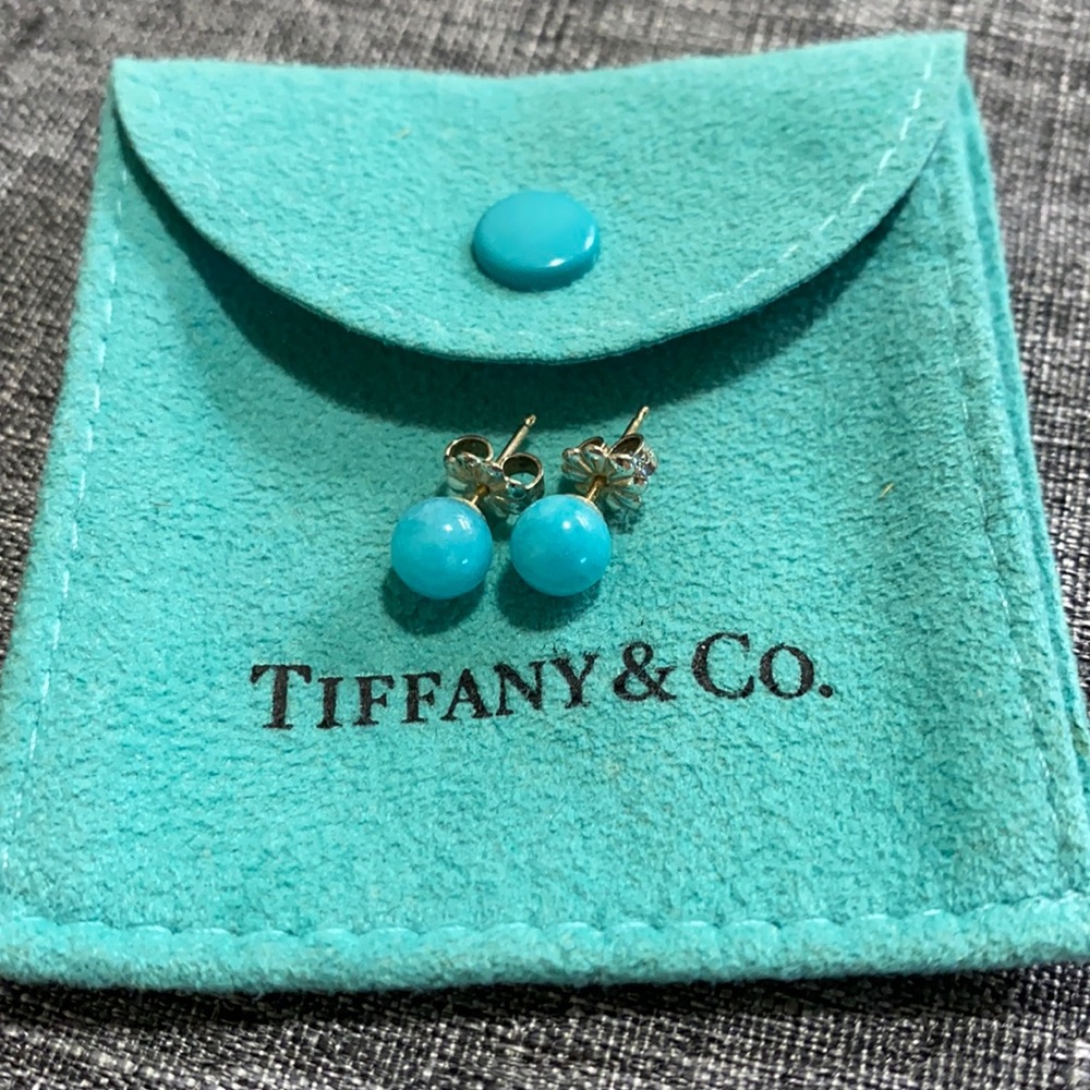 Tiffany & Co. Turquoise Stud Earrings